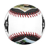 Absolvent der Hochschule für Baseballspieler Baseball (Rückseite)