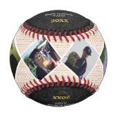 Absolvent der Hochschule für Baseballspieler Baseball (Vorderseite)