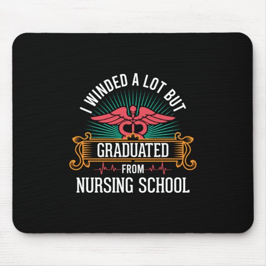Absolvent der Krankenpflegerschule Mousepad (Vorne)