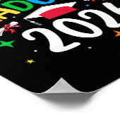 Absolvent der Mittelschule 2026 Kidssenior-Abschlu Poster (Ecke)