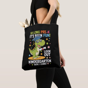 Absolvent der Vorklasse Kindergarten Dinosaurier T Tasche