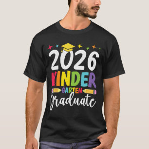 Absolvent der Vorschule 2026 Abschluss der Vorschu T-Shirt