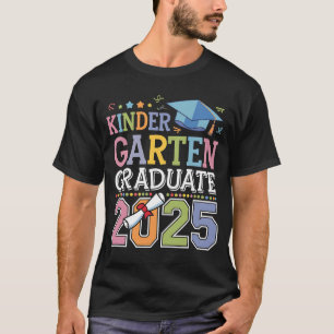 Absolvent des Kindergartens 2025 Abschluss Schule T-Shirt