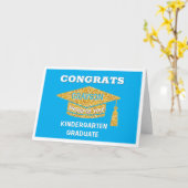 Absolvent des Kindergartens Gratulation Karte (Gelbe Blume)
