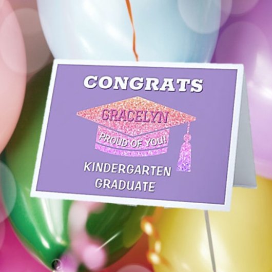 Absolvent des Kindergartens Gratulation Karte