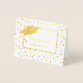 Absolvent Folienkarte (Vorderseite)