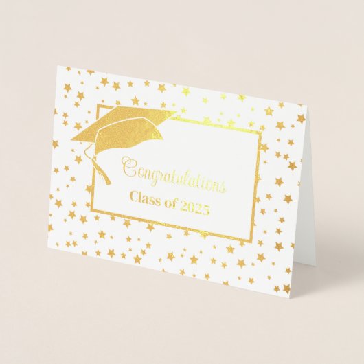 Absolvent Folienkarte (Vorderseite)