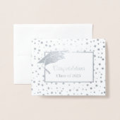 Absolvent Folienkarte (Vorderseite mit Umschlag)