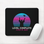 Absolvent Gamer Level Complete 2026 Abschluss Stud Mousepad (Mit Mouse)