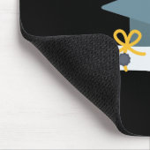Absolvent-Geschenk Haupt   grad-Abschluss MBA MSW Mousepad (Ecke)