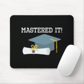 Absolvent-Geschenk Haupt   grad-Abschluss MBA MSW Mousepad (Mit Mouse)