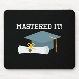 Absolvent-Geschenk Haupt   grad-Abschluss MBA MSW Mousepad