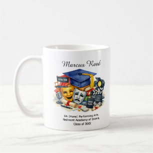 🎓Absolvent/in der darstellenden Künste, individue Kaffeetasse