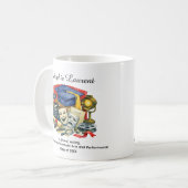 🎓Absolvent/in Schauspiel Maßgeschneiderter Name & Kaffeetasse (Vorderseite Links)