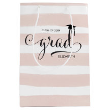 Absolvent-Kappen-Rosa-Streifen