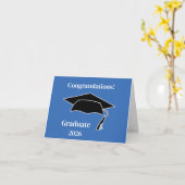 Absolvent karte (Gelbe Blume)