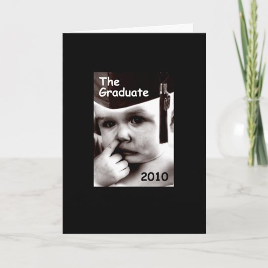 Absolvent Karte (Vorderseite)