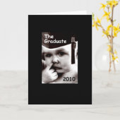 Absolvent Karte (Gelbe Blume)