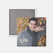Absolvent magnet (Vorderseite/Rückseite)