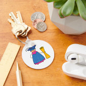 Absolvent mit Diplom-Schlüsselanhänger Schlüsselanhänger