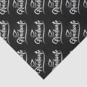 Absolvent mit GraduiertenCap Seidenpapier (Detail)