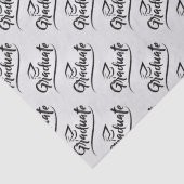 Absolvent mit GraduiertenCap Seidenpapier (Detail)