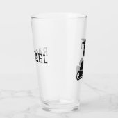 Absolvent mit Name Abschluss Glas (Rechts)