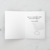 Absolvent - offene Tür Karte (Innenseite)