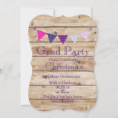 Absolvent-Party Einladungen (Vorderseite)