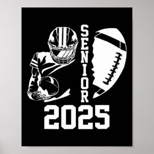 Absolvent Senior CL of 2025 Abschluss American Foo Poster