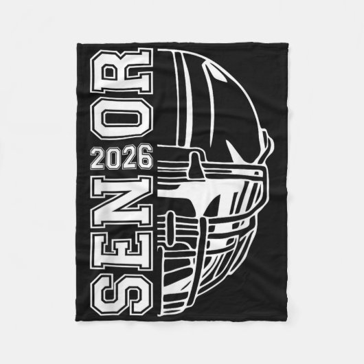Absolvent Senior CL of 2026 Abschluss American Foo Fleecedecke (Vorderseite)