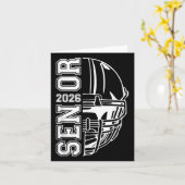 Absolvent Senior CL of 2026 Abschluss American Foo Karte (Gelbe Blume)