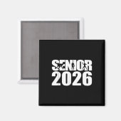 Absolvent Senior CL of 2026 Abschluss American Foo Magnet (Vorderseite/Rückseite)