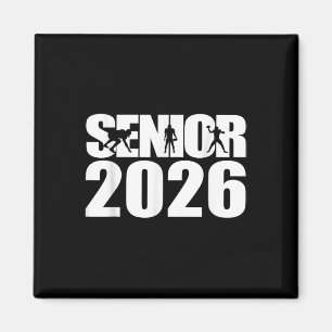 Absolvent Senior CL of 2026 Abschluss American Foo Magnet