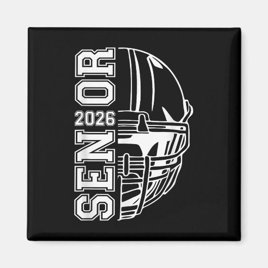 Absolvent Senior CL of 2026 Abschluss American Foo Magnet (Vorne)