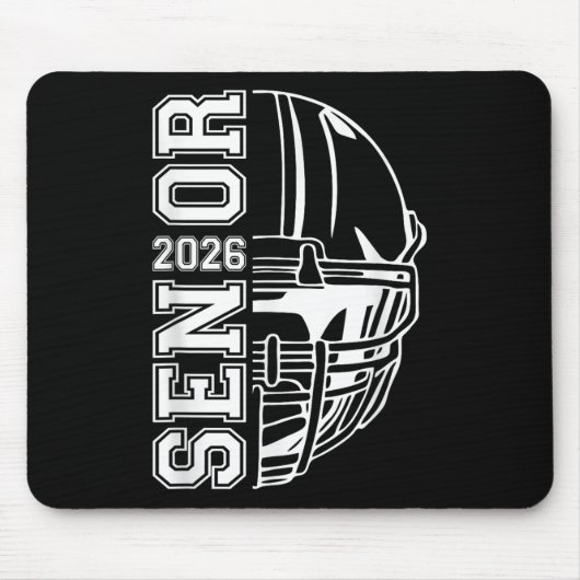 Absolvent Senior CL of 2026 Abschluss American Foo Mousepad (Vorne)