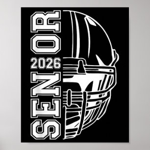 Absolvent Senior CL of 2026 Abschluss American Foo Poster