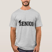 Absolvent Senior T-Shirt (Vorderseite)