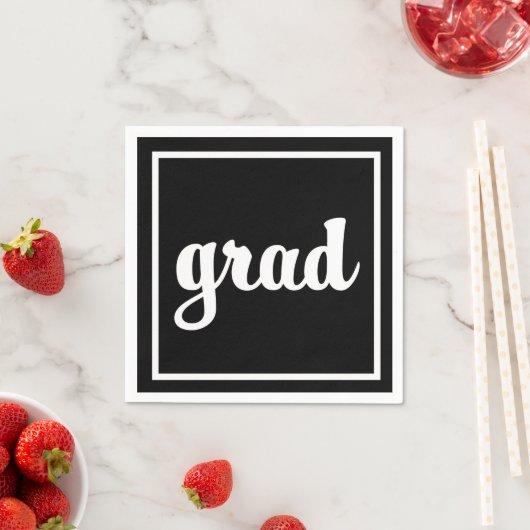 Absolvent Serviette (Beispiel)