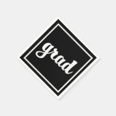 Absolvent Serviette (Ecke)