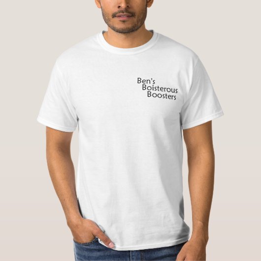 Absolvent-Shirt Ben-Männer T-Shirt (Vorderseite)