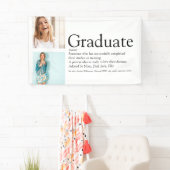 Absolvente Definition 2 Foto Modernes Schwarz und Banner (Insitu)