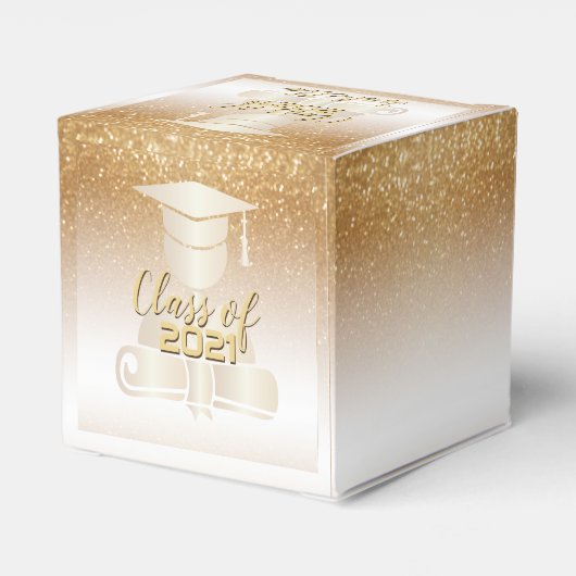 Absolvente - Klasse 20XX Geschenkschachtel (Rückseite)