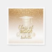 Absolvente - Klasse 20XX Serviette (Vorderseite)