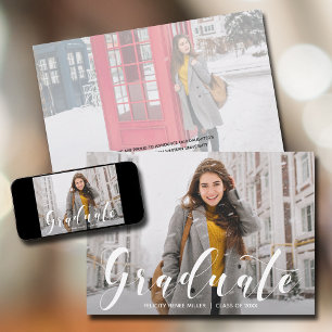 Absolventen-College-Foto Ankündigung