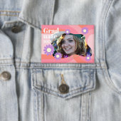 Absolventen-Daisy-Foto Button (Insitu)