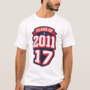Absolventen des Jahrgangs 2017 Abschlussjahr T-Shirt