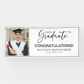 Absolventen-Gratulationsskript Foto 20XX Banner (Horizontal)