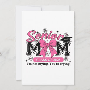 Absolventen-Mutter Abschlussjahrgang 2025 Ich wein Einladung