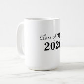 Absolventen-Tasse Kaffeetasse (Vorderseite Links)